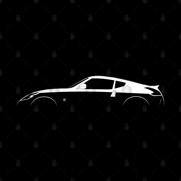 Nissan 370Z Nismo Silhouette by Car-Silhouettes