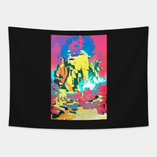 Abstract Lava Tapestry