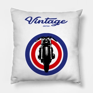 Vintage British Pillow