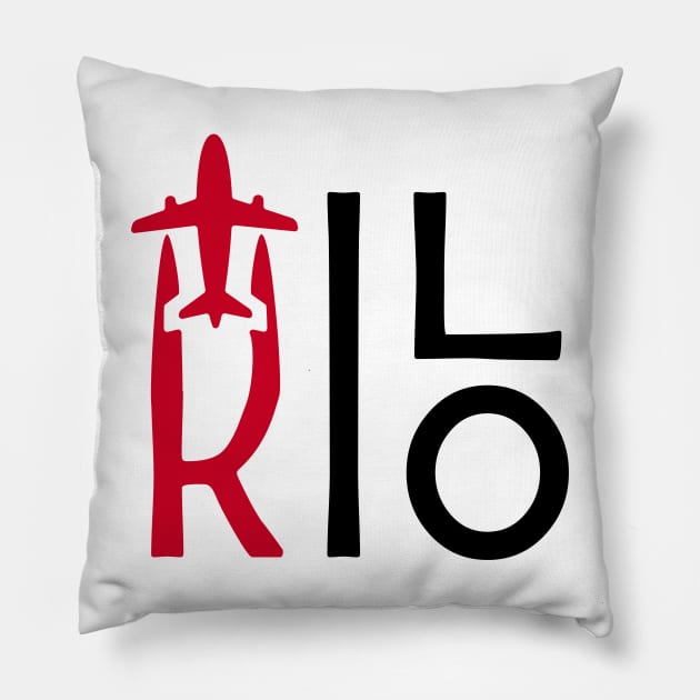 KILO Aviation Phonetic Alphabet Pilot Airplane Pillow by For HerHim