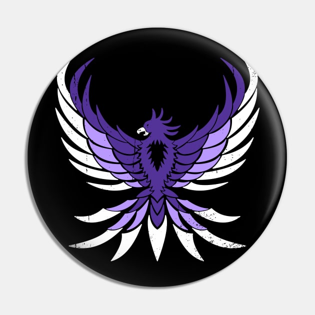 Black Phoenix Pin by nickbeta