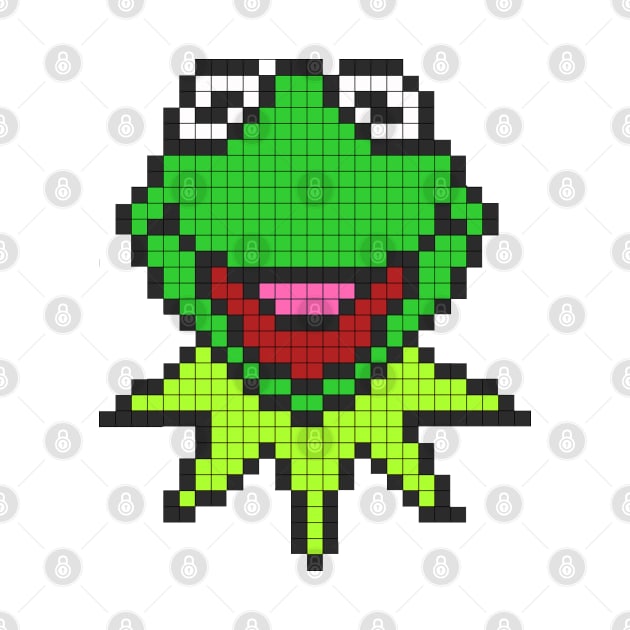POXELART - Kermit the Muppets by JigongNumpuk