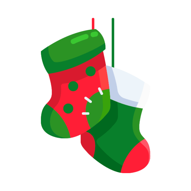 Christmas Sock by Visualism