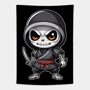 Skeleton Ninja 1 Tapestry