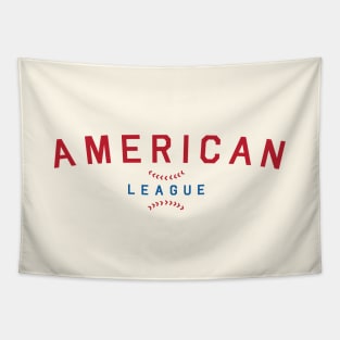 American League Baseball Tapestry