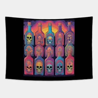 Spooky bottles Tapestry