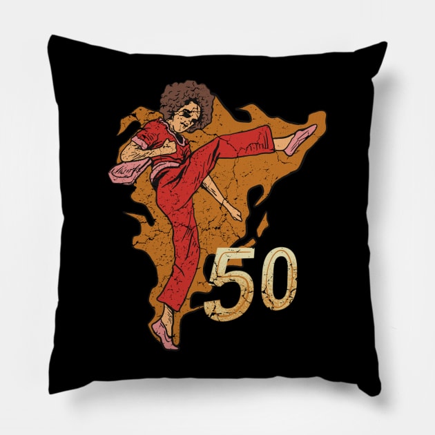 I'm 50th - Sally omalley Pillow by Onarky