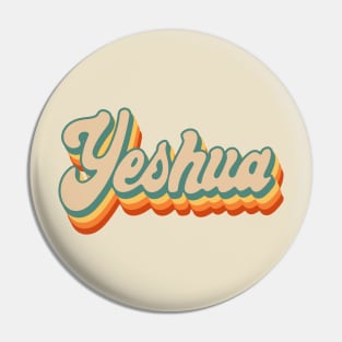 Christian T-Shirt - Yeshua Pin