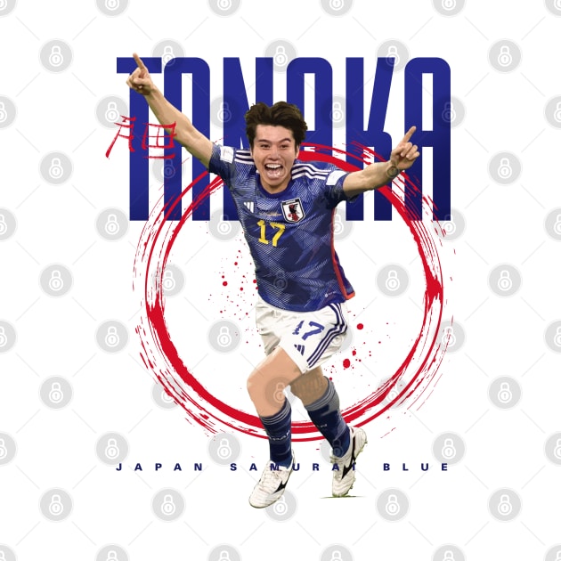 Ao Tanaka Japan Soccer by Juantamad