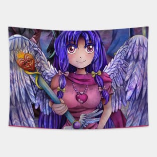 Remote Angel Tapestry