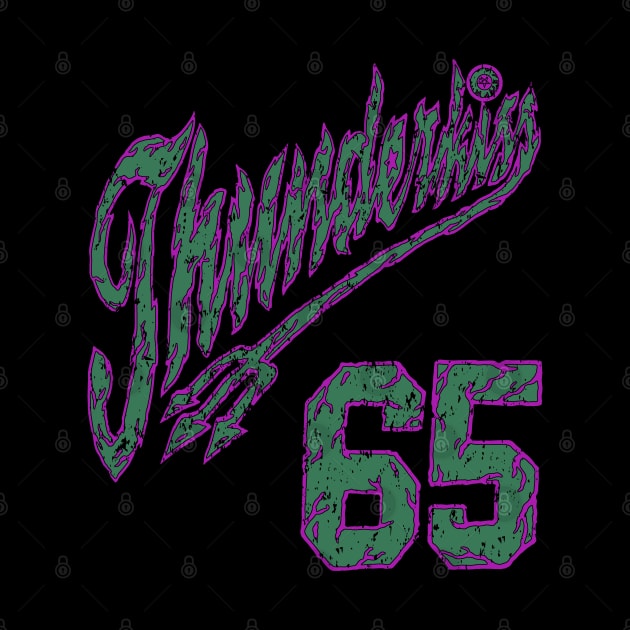 THUNDERKISS 65 GREEN PURPLE by joeyjamesartworx