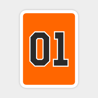 General Lee - Orange Magnet