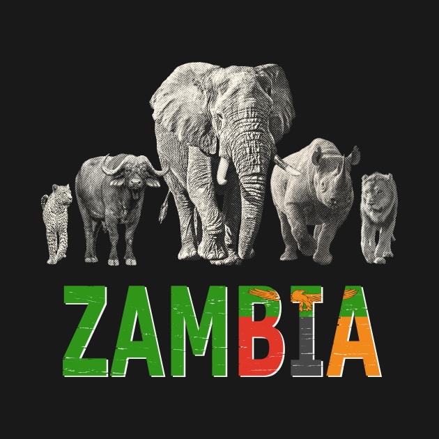 Africa's Big Five Zambia Pride Wildlife by scotch