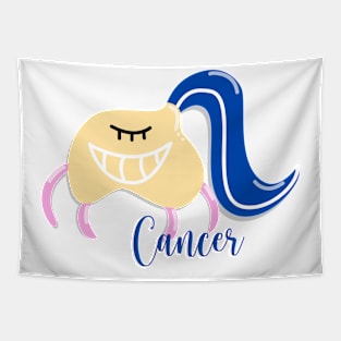 12 Zodiac Signs Astrology - Cancer Tapestry