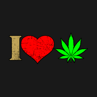 I heart Weed T-Shirt