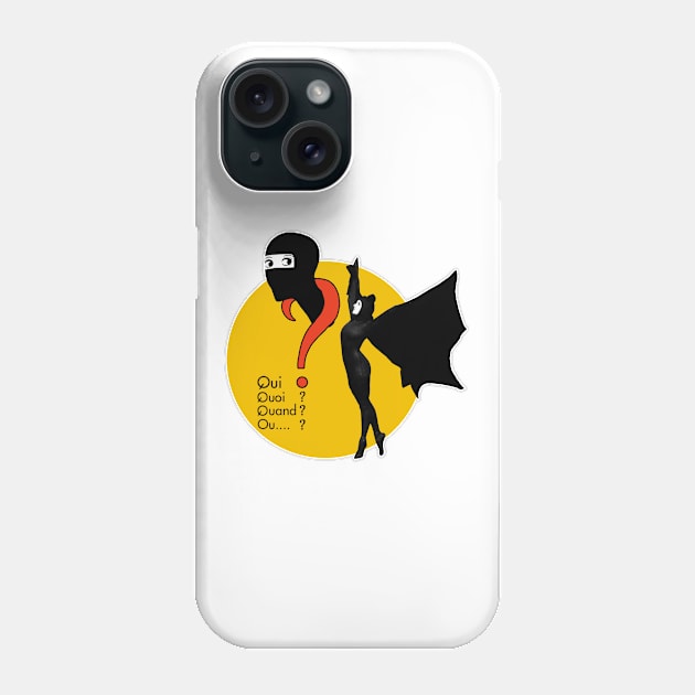 Les Vampires - Qui? Quoi? Quand? Ou...? Phone Case by ChromaticD