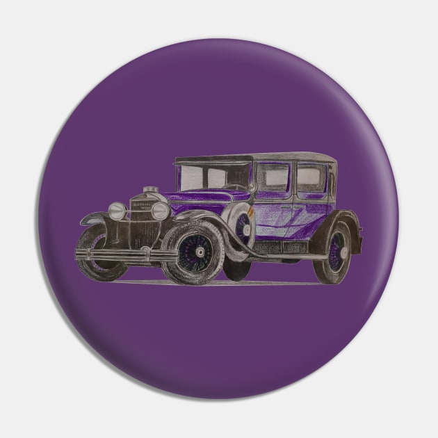 Vintage car Pin by An.D.L.