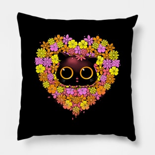 Spring Cat Lover Pillow