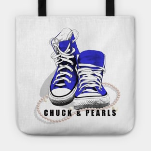 Chuck and Pearls Tote