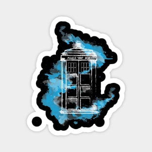 Watery TARDIS Magnet