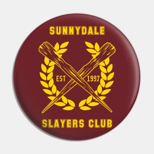 Sunnydale Slayers Club Pin