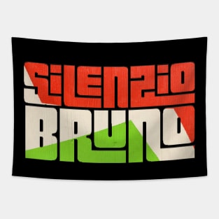 Silenzio Bruno - Italian Flag Tapestry