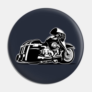 Cartoon Motorcycle Pin