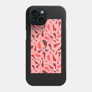 Red and Pink fish pattern Phone Case
