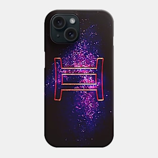 Gemini (Retro Gemini Zodiac) Phone Case