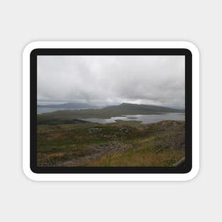 View From The Old Man of Storr, Skye, Scotland Magnet