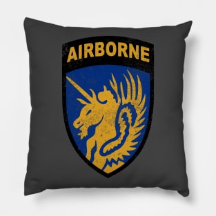 13th Airborne Division (distressed) Pillow