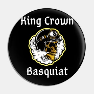 King crown basquit  vintage Pin