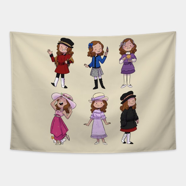 Rebecca Rubin - American Girl Tapestry by LaurenS