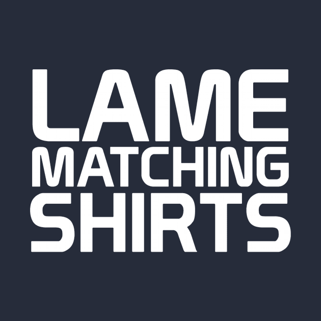 Lame Matching Shirts by Super20J