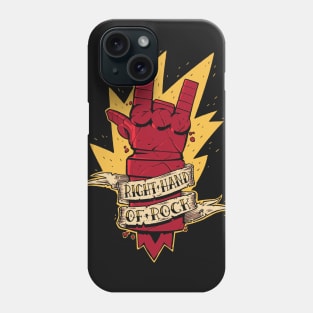 Right Hand of Rock Phone Case