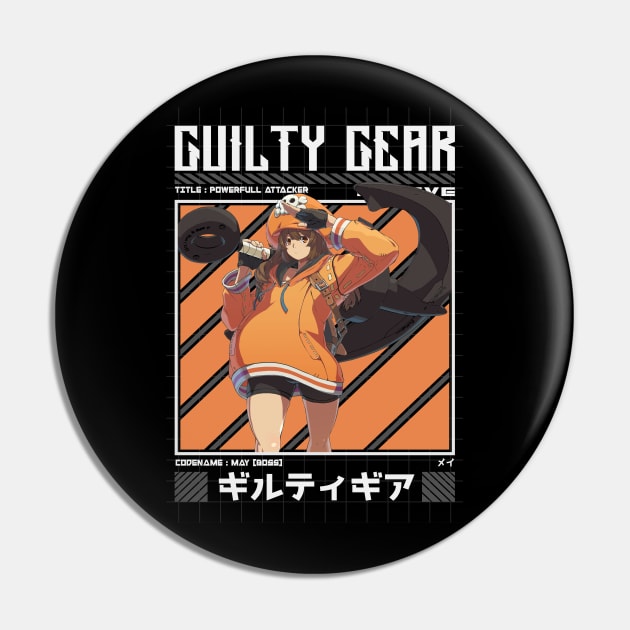 May - Guilty Gear Strive Pin by Arestration