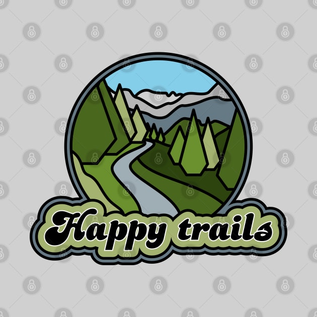 Happy Trails by Phil Tessier