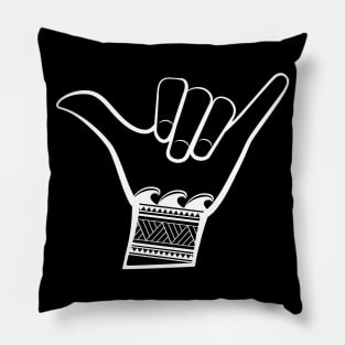 Shaka hand sign Pillow