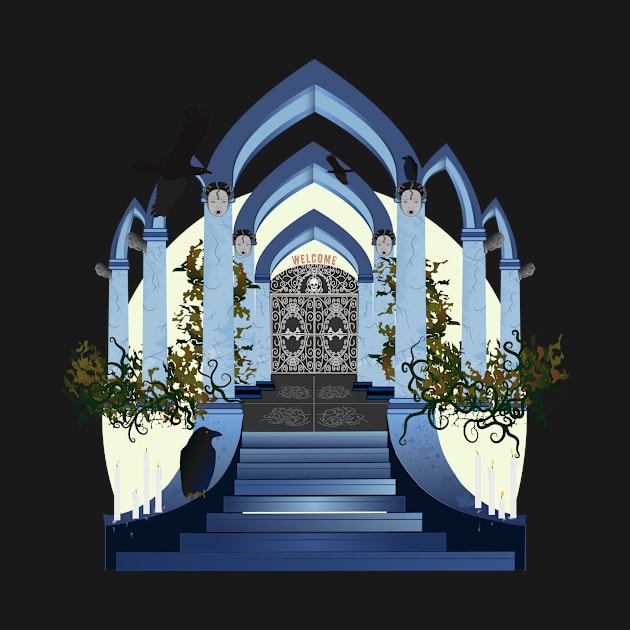 Gothic Mausoleum by DannysRemakeRemodel