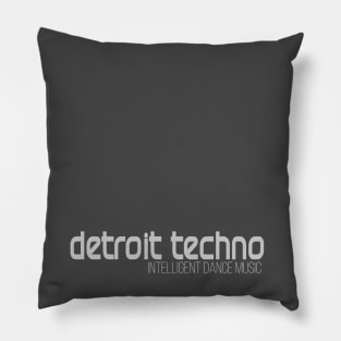 Detroit Techno Intelligent Dance Music Pillow