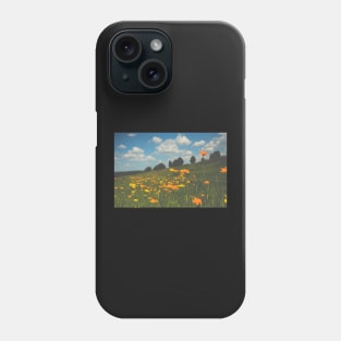 Summer Field of Wildflowers Phone Case