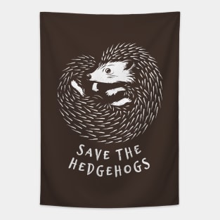 Save The Hedgehogs - Hedgehog Conservation Tapestry