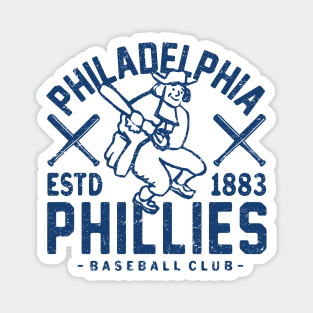 Philadelphia Phillies Retro 2 by Buck Tee Magnet