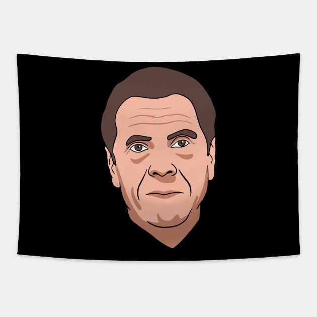 Cuomo Portrait Tapestry by Upsketch