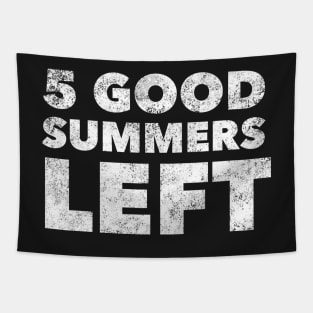 Five Good Summers Left Tapestry