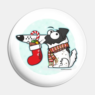 Xmas Doggie Pin