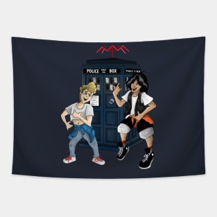 Bill and Ted's European Vacation Tapestry