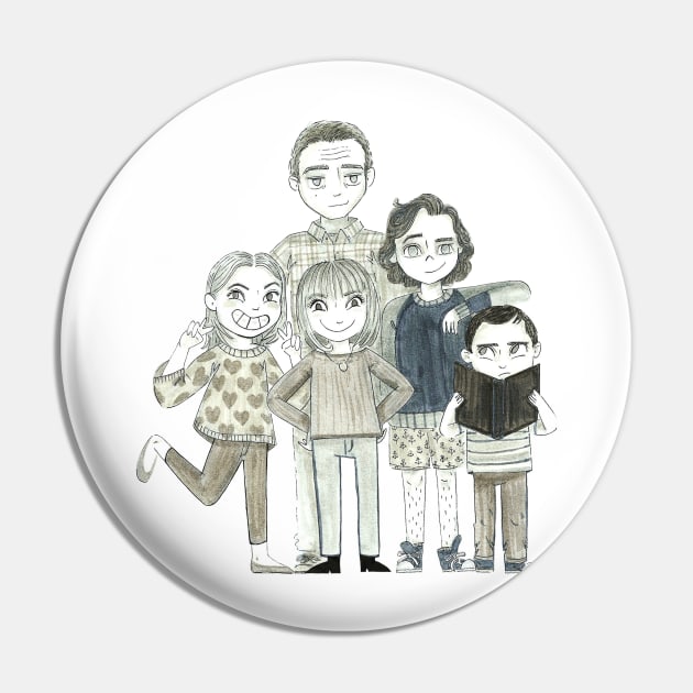 The Middle - Heck Family Pin by conshnobre