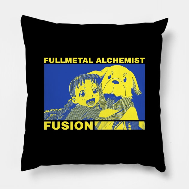 fullmetal alchemist fusion - tragic Pillow by podni cheear