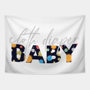 Cloth Diaper Baby - Space Tapestry